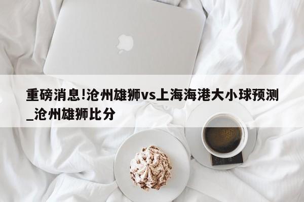 重磅消息!沧州雄狮vs上海海港大小球预测_沧州雄狮比分