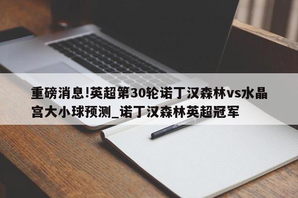 重磅消息!英超第30轮诺丁汉森林vs水晶宫大小球预测_诺丁汉森林英超冠军